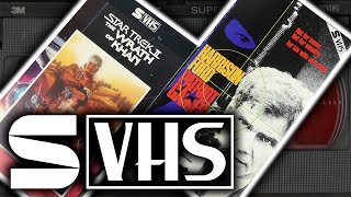 SVHS vs VHS Can you see the Super VHS difference [upl. by Pascha273]