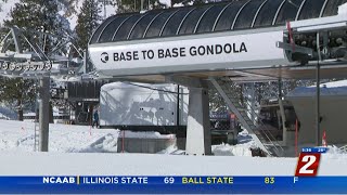 Base To Base Gondola Grand Opening At Palisades Tahoe [upl. by Ainig]