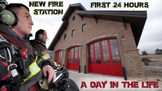 First 24 Hours in a New Fire Station  A Day in the Life [upl. by Vanzant]