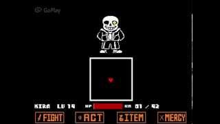 Undertale  Asriel Dreemurr Fight Pacifist Run [upl. by Aylat]