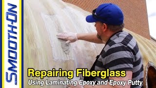 How to Repair Fiberglass Using Epoxy [upl. by Nottus]