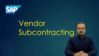 Vendor Subcontracting Process Accounting and Demo on SAP S4HANA [upl. by Nay]