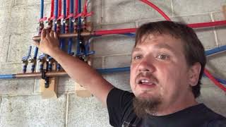 Pex Manifold Howto [upl. by Jorgensen]