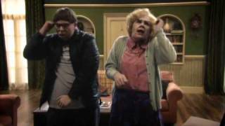 Maureen and Davids Superman Dance Off  Psychoville  BBC [upl. by Walls696]