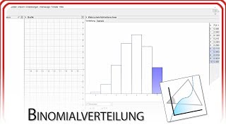 Binomialverteilung  GeoGebra EasyGoing [upl. by Eicnan924]