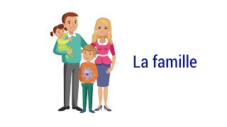 Français A1  la famille [upl. by Rodrich]