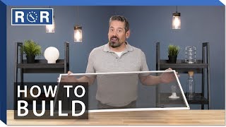 How to Build a Window Screen  Repair and Replace [upl. by Newmann]