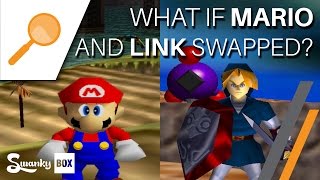 Nintendo 64  What if Mario and Link Swapped  SwankyBox [upl. by Rusticus742]