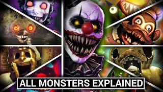 All Monsters in Dark Deception Chapter 13 Explained [upl. by Eamanna]