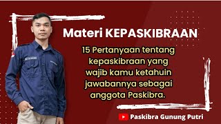 Materi KEPASKIBRAAN [upl. by Ayikin912]