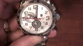 Reset default second hand position on Swiss Army Chrono Classic XLS Watch [upl. by Enilehcim]