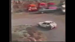 Group BIncidente Henri Toivonen Rally Tour de course 1986 rally incidente crash wrc [upl. by Tanah]