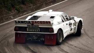 Lancia Rally 037 Group B Pure Sound  Warm Up Accelerations amp More [upl. by Altheta199]