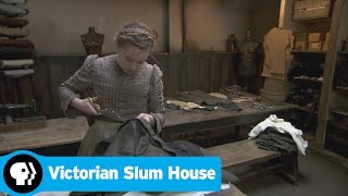 VICTORIAN SLUM HOUSE  Russell Struggles with Tailoring  PBS [upl. by Muir]