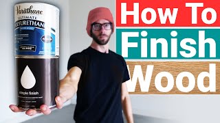 What Finish Should I Use  Woodworking Beginner Tips [upl. by Brinna]