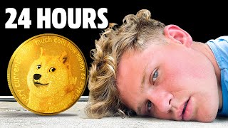 I Survived 24 Hours on Only Dogecoin [upl. by Ikcim]