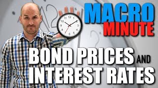 Macro Minute  Bond Prices and Interest Rates [upl. by Colby795]