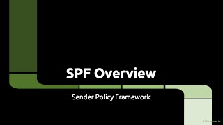 SPF Overview [upl. by Godfry863]