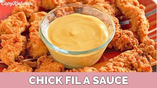 How to make Chick Fil A Sauce Copycat Recipe [upl. by Klusek423]