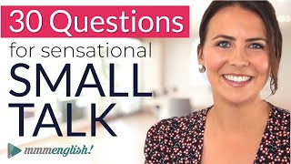 How to make GREAT Small Talk  English Conversation Practice [upl. by Ekenna]