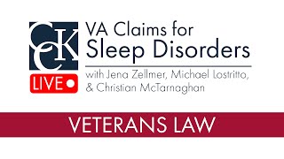 VA Disability for Sleep Disorders [upl. by Lellih]