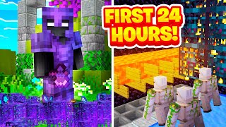 OUR INSANE FIRST 24 HOURS RICH I Minecraft Factions I MCComplex [upl. by Macswan]