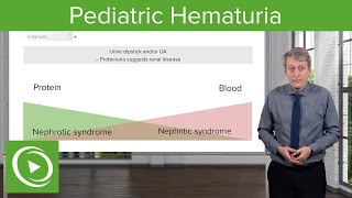 Pediatric Hematuria Blood in Urine – Pediatrics  Lecturio [upl. by Chladek870]