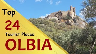 quotOLBIAquot Top 24 Tourist Places  Olbia Tourism  ITALY [upl. by Bettzel]