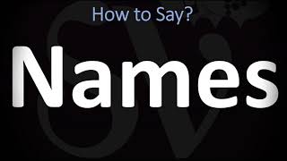 How to Pronounce Names CORRECTLY [upl. by Bertilla625]