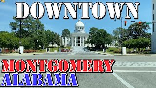 Montgomery  Alabama  4K Downtown Drive [upl. by Noired646]