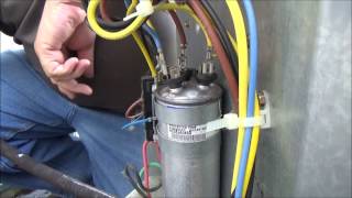 How do I change air conditioner capacitor [upl. by Michon]