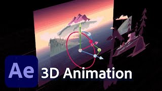 How to create 3D animation in After Effects [upl. by Aserej]