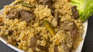 Super Easy Step Making Beef Tehari Recipe  Bangladeshi Beef Tehari [upl. by Garber317]