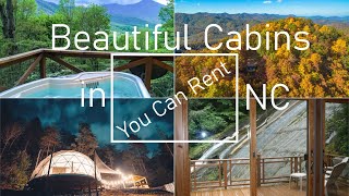 10 Amazing Cabins You Can Rent in the Mountains of NC [upl. by Leanna]