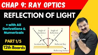 Reflection of Light💥All derivations amp Numericals 🎯Part 15 Chapter 9 Ray optics 💥 Class 12 Physics [upl. by Leind235]