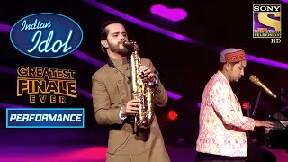 Pawandeep और Raghav ने गाने के साथ Play किए Instruments  Indian Idol Season 12Greatest Finale Ever [upl. by Berlinda793]