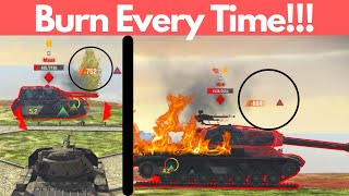 How To BURN ALL Heavy Tanks EVERY SHOT WOT Blitz Guide [upl. by Lexerd]