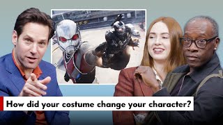 quotAvengers Endgamequot Cast Answers Fan Questions Paul Rudd Don Cheadle amp Karen Gillan [upl. by Amuwkuhc]