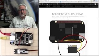 Beaglebone Black LESSON 12 Controlling Servo from Python Using PWM [upl. by Princess]