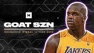 Shaquille ONeal 9900 Season Highlights  Most Dominant Ever  GOAT SZN [upl. by Everara741]