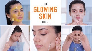 5 AtHome Cleanup Steps To Achieve Glowing Skin  Secrets To Healthy Skin Using Milk [upl. by Nosiram]