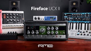 Fireface UCX II  40Channel 192 kHz advanced USB Audio Interface [upl. by Aleb]