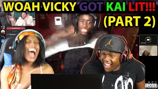 ADIN ROSS EDATE With WOAH VICKY ft ISHOWSPEED KAI CENAT BLOU POUDII amp MORE PART 2 REACTION [upl. by Yggam]