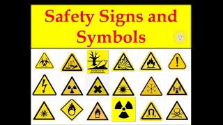 Safety Signs and Symbols [upl. by Dijam]