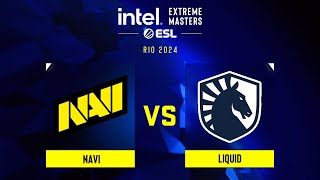 NAVI проти Liquid  IEM Rio 2024 [upl. by Eixam]