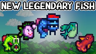 NEW LEGENDARY Fish In Stardew Valley  Extended Family Qi Quest [upl. by Virnelli529]