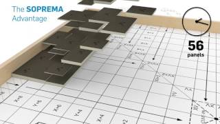 How to Install SOPRAISO Tapered Insulation Board [upl. by Aicetal]