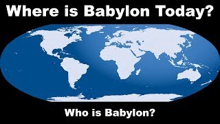 Where is Babylon Today Who is Babylon in Revelation 17 Babylons Location [upl. by Nirek624]