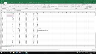 Excel beregn middel værdi gennemsnit på et data sæt 2017 [upl. by Mw549]