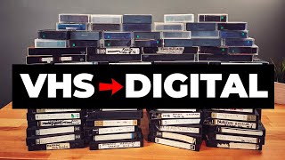 VHS to Digital How to Convert Your VHS Tapes [upl. by Oap]